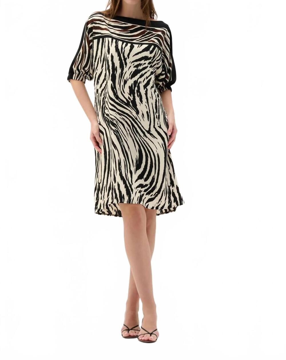 NEW JOSEPH RIBKOFF animal print shift dress